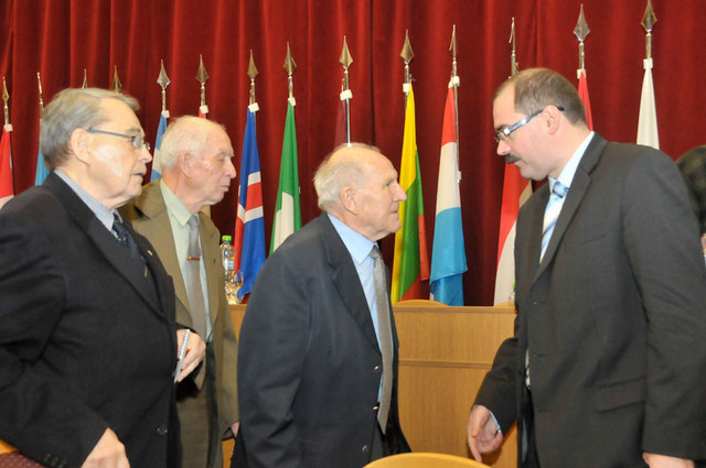 X.sjezdu se zúčastnil také Pavel Žáček (vpravo), který je poradcem náměstkyně ministra obrany pro personalistiku