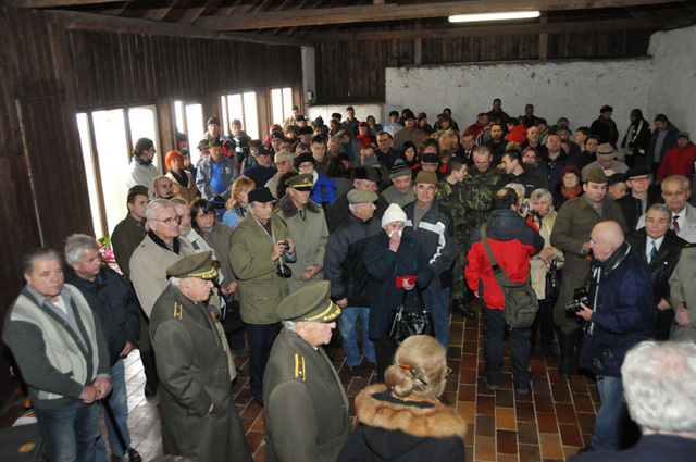 Do Hroznatína na Třebíčsku se sjeli přiznivci prezidenta Ludvíka Svobody ze všech koutů republiky 