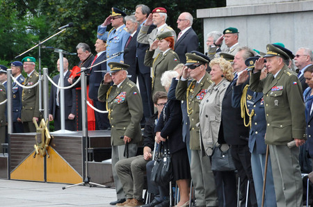 Mezi hosty byli také váleční veteráni ze 2. světové války