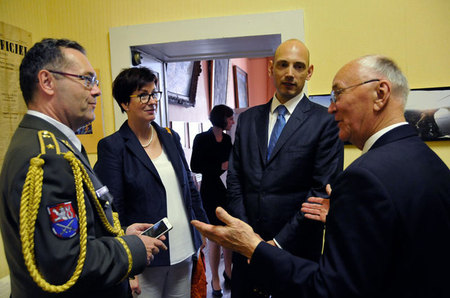 Delegace náměstkyně Aleny Netolické v muzeu věnovaném tradicícím československých legionářů 