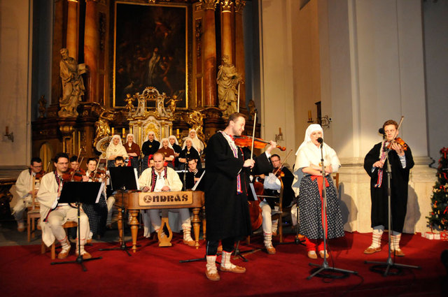 Zazněly vánoční písně a koledy