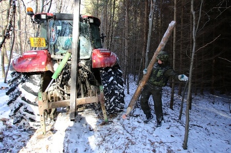 Bývalý muniční areál ve Vrběticích je oplocen, střežení převezmou Vojenské lesy a statky