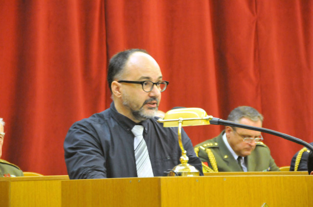 Historik z Ústavu pro soudobé dějiny Akademie věd ČR Zdenko Maršálek přiblížil účastníkům setkání etapy úspěšných bojů Čechoslováků u města Dunkerque