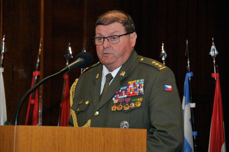 Se závěrečným slovem vystoupil předseda Českého svazu bojovníků za svobodu plk. Jaroslav Vodička, který v něm apeloval na vlastenecké vědomí dnešní generace