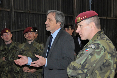 Beseda s vojáky byla velmi otevřená