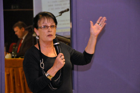 Druhá hlavní přednáška byla v réžii Pavly Motyčkové z Ministerstva zdravotnictví ČR