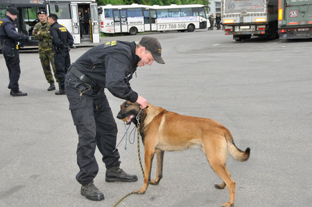 Na jihu Čech soutěží kynologové ozbrojených složek