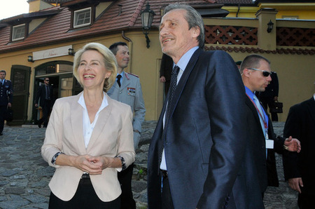 Našla se i chvilka na pohled z pražské Kampy na druhý břeh Vltavy