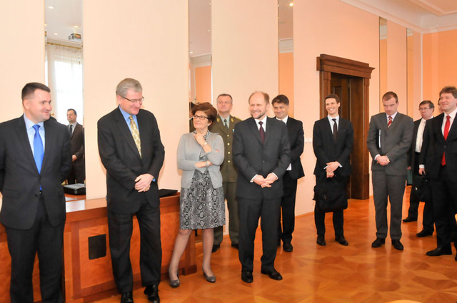 Ze setkání na Ministerstvu obrany ČR