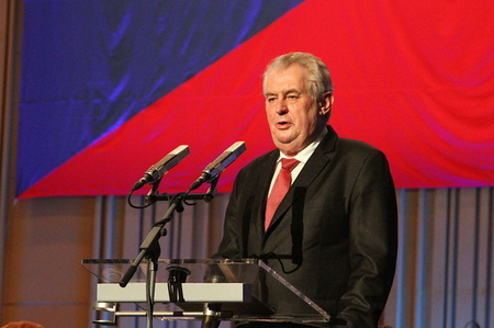 Zahajovací projev pronesl vrchní velitel Ozbrojených sil ČR a prezident republiky Miloš Zeman