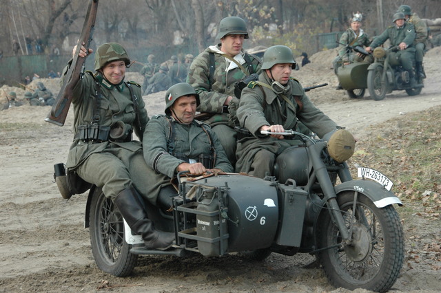 V kyjevské části Sitňaki přišla ke slovu i historická technika