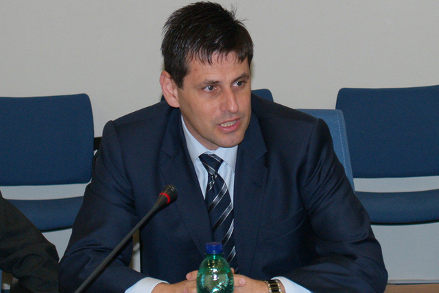 Účastníky kurzu navštívil náměstek ministra pro personalistiku Michael Hrbata