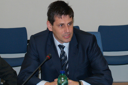 Účastníky kurzu navštívil náměstek ministra pro personalistiku Michael Hrbata
