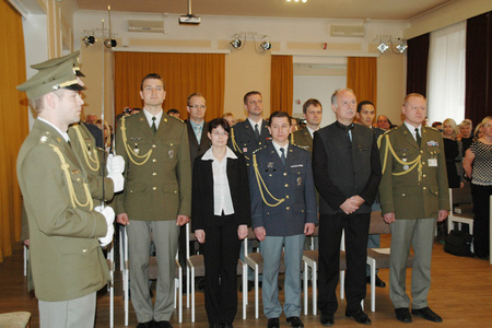 Promoce doktorandů na Univerzitě obrany
