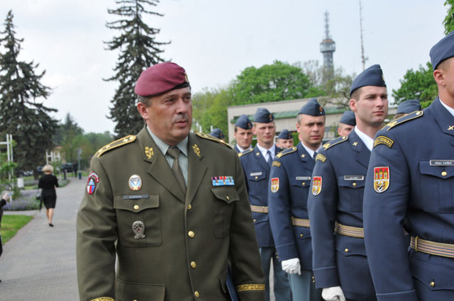 Vzpomínky na jednoho ze zakladatelů společného státu se na Petříně zůčastnil generál Aleš Opata