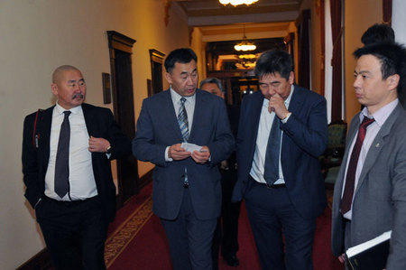 Přijetí mongolské delegace na Ministerstvu obrany ČR