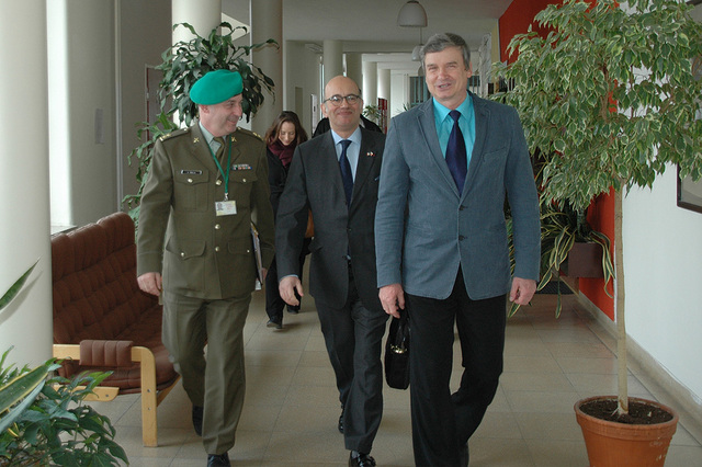 Francouzský velvyslanec navštívil Univerzitu obrany