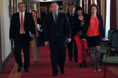 První náměstek ministra obrany přijal státního ministra Gruzie