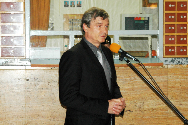 Prorektor pro marketing a vnější vztahy UO profesor Rudolf Urban přivítal přítomné
