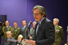 Ministr obrany Martin Stropnický při projevu k účastníkům 3. odboje
