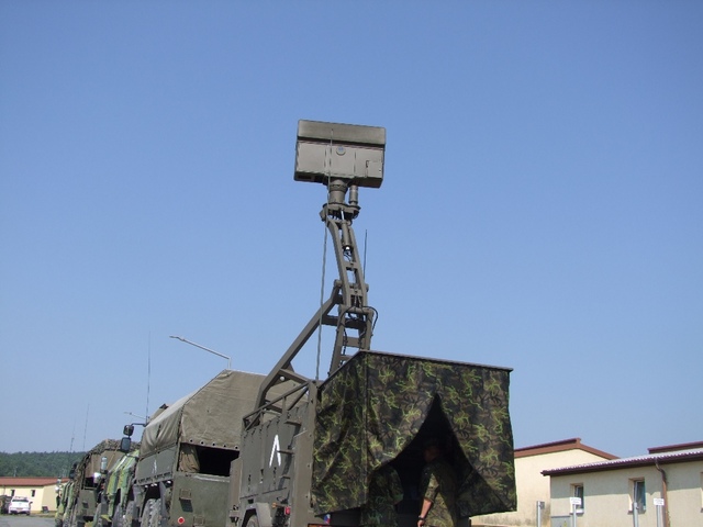  Radiolokátor nepřetržitě monitoruje vzdušný prostor nad prostorem odpovědnosti