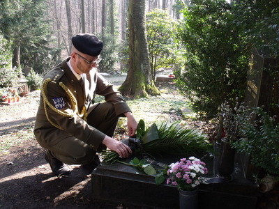 Vojenská policie si připomněla úmrtí svého příslušníka Milana Štěrby