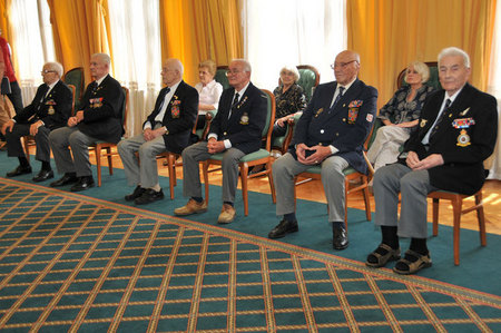 Slov nejvyššího uznání se dostalo veteránům 2. světové války