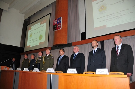 Zástupci Univerzity obrany v Brně