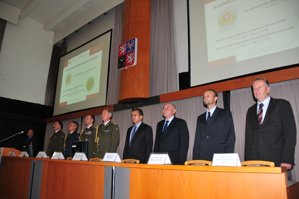 Zástupci Univerzity obrany v Brně