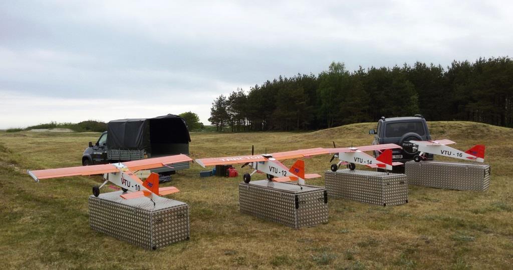  Příprava bezpilotních letounů k cvičení