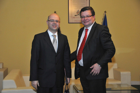 Zdvořilostní přijetí na Ministerstvu obrany ČR