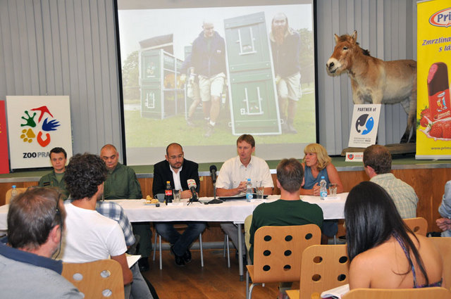 Z tiskové konfrence v Zoo Praha