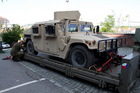 Výměna tanku LTP za vozidlo Humvee 1