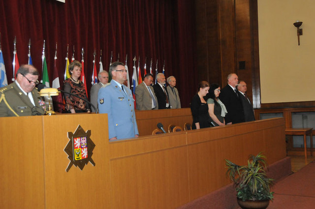 Čestné předsednictvo IX. sjezdu Českého svazu bojovníků za svobodu