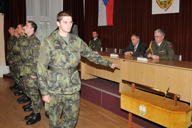 Imatrikulace vojenských studentů na brněnských fakultách Univerzity obrany 2