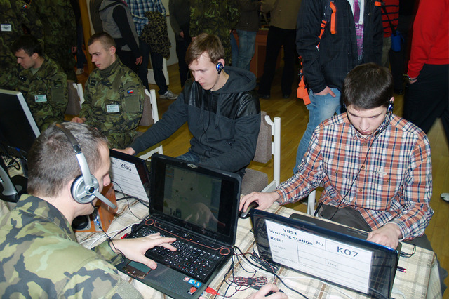 Návštěvníci si vyzkoušeli taktický virtuální simulátor VBS2