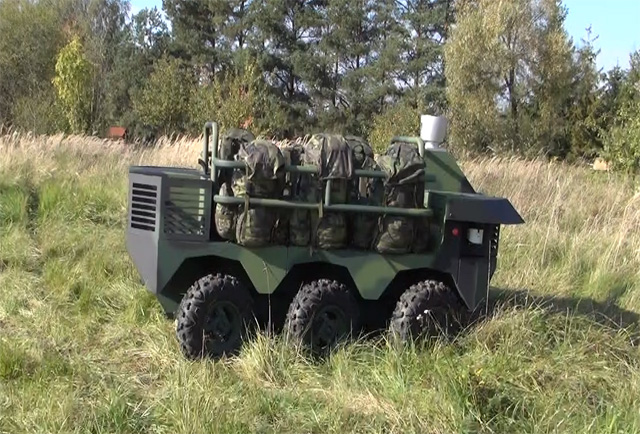 Automatizovaný robotický pozemní systém Taros V2