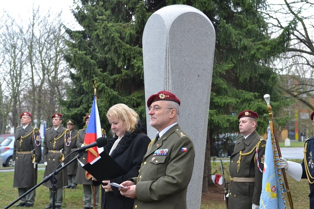 Kaplan Agentury personalistiky AČR pplk. Pavel Ruml vyzdvihl poselství hrdinství generála Pernického s odkazem k mladé generaci