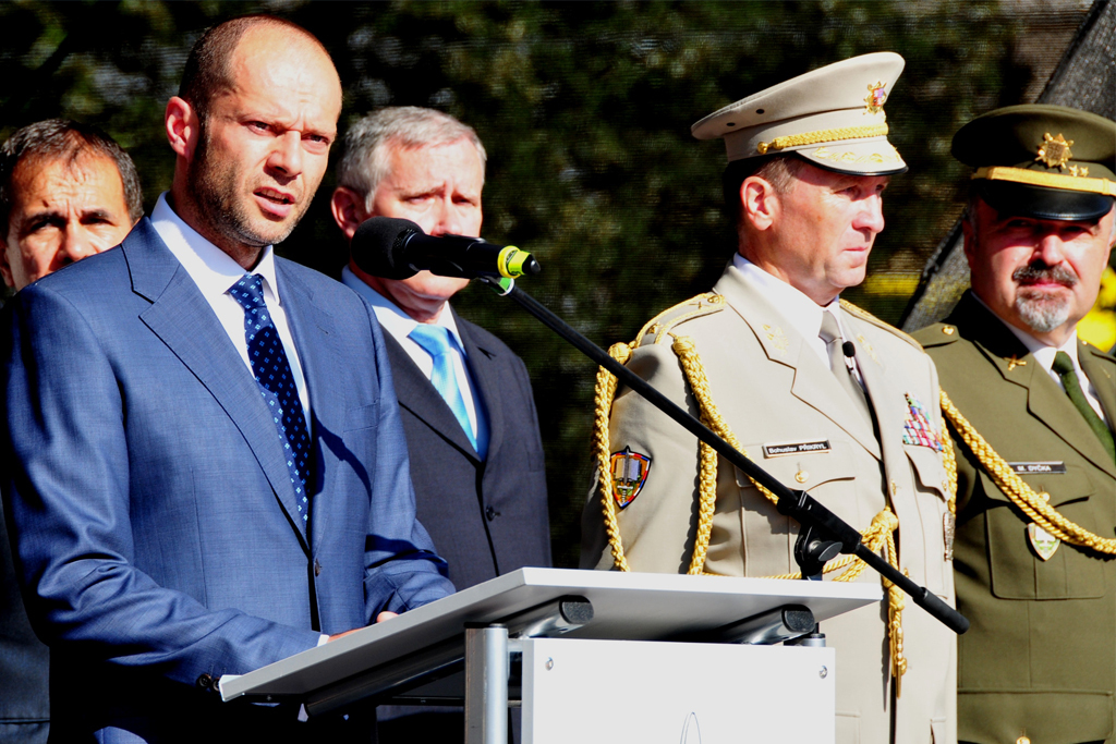 Projev náměstka ministra obrany Ing. Pavla Berana