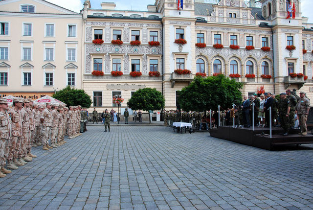 Pernštýnské náměstí v Pardubicích