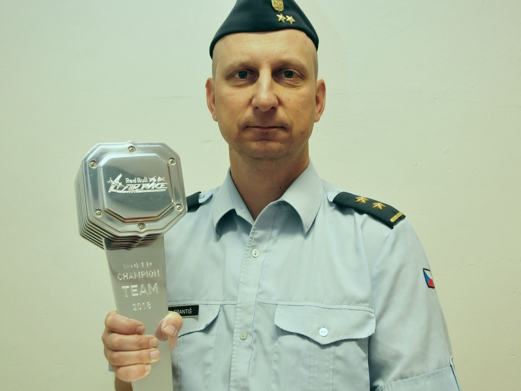 Petr Františ s trofejí