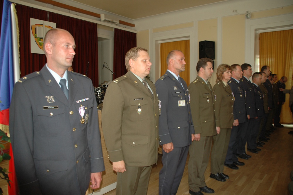 Vyznamenaní příslušníci Univerzity obrany