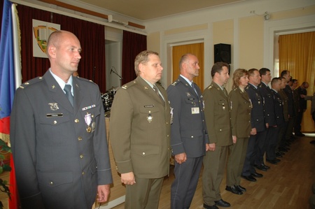 Vyznamenaní příslušníci Univerzity obrany