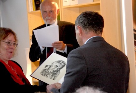 Předání ceny Vladimíru Markovi na knižním veletrhu Svět knihy 2011