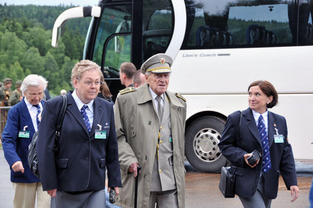 Na Bahna 2011 zavítal také místopředseda ČSOL generál Alexander Beer