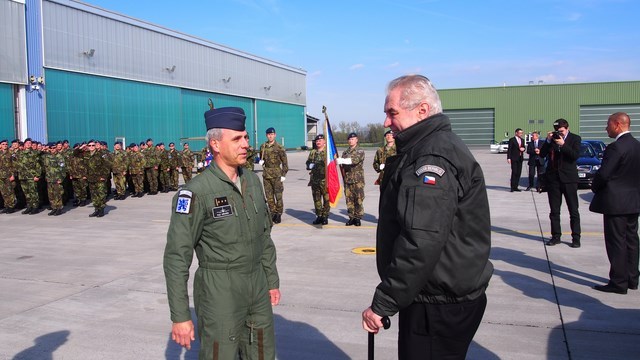 Návštěva prezidenta v Čáslavi