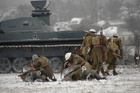 Rekonstrukce bitvy - německý tank, který zneškodnili Čechoslováci