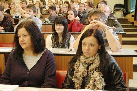 Účastníci Dne otevřených dveří
