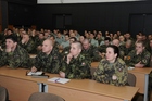 Semináře se účastnili vybraní příslušníci společných sil AČR a studenti Univerzity obrany