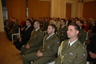 Ceremoniál se uskutečnil v hlavním sále Klubu Univerzity obrany